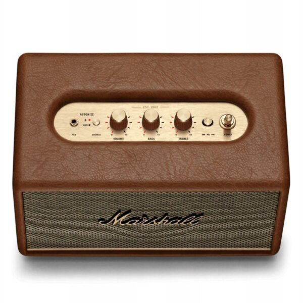 Marshall Acton III Kahverengi Bluetooth Hoparlör - Görsel 4