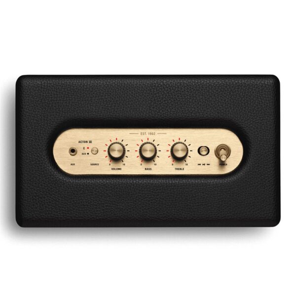 Marshall Acton III Siyah Bluetooth Hoparlör - Görsel 2