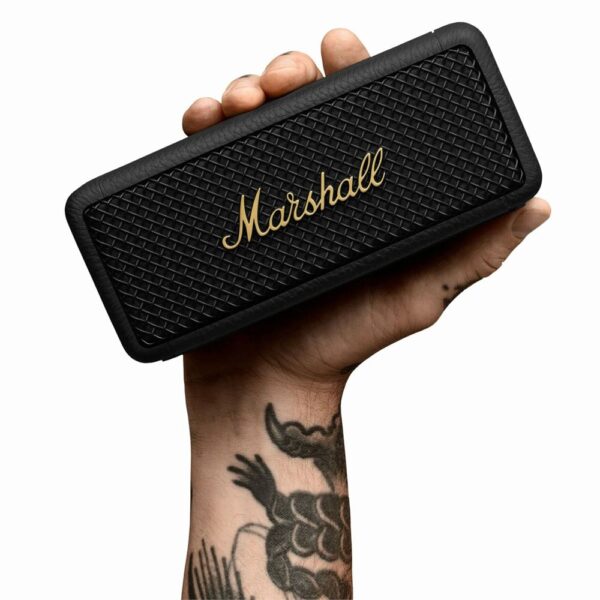 Marshall Emberton II Black and Brass Taşınabilir Bluetooth Hoparlör - Görsel 6