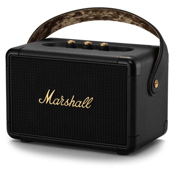 Marshall Kilburn II Black and Brass Taşınabilir Bluetooth Hoparlör - Görsel 4