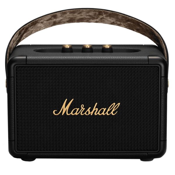 Marshall Kilburn II Black and Brass Taşınabilir Bluetooth Hoparlör