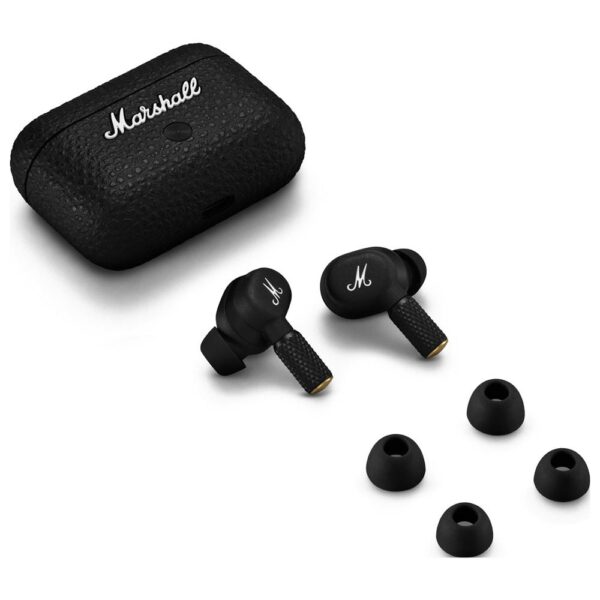 Marshall Motif II Siyah Gürültü Engelleyici TWS Kulak İçi Bluetooth Kulaklık - Görsel 4
