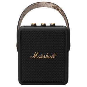 Marshall Stockwell II Black and Brass Bluetooth Hoparlör