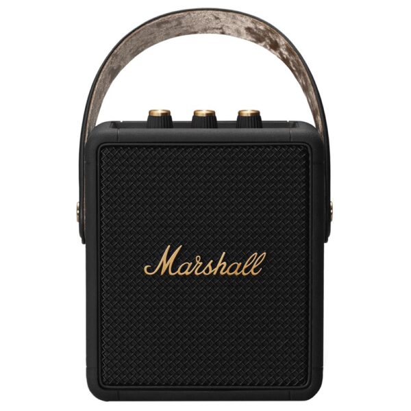Marshall Stockwell II Black and Brass Bluetooth Hoparlör