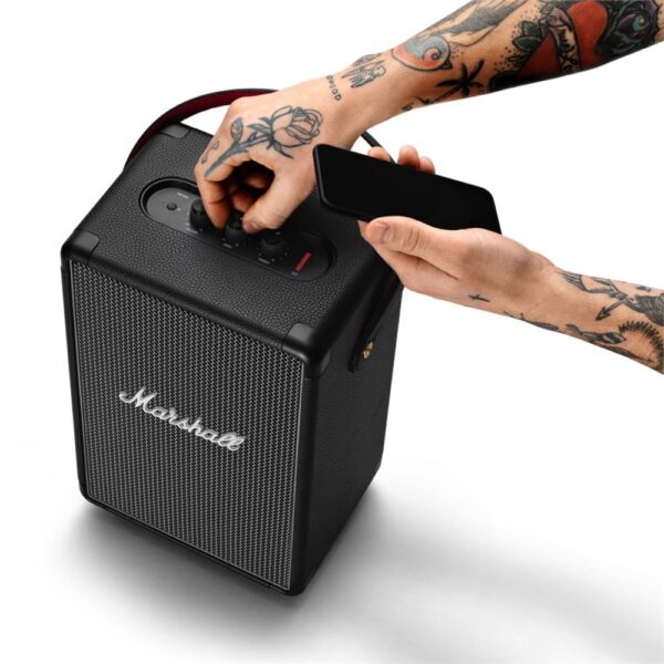 Marshall Tufton Black and Brass Taşınabilir Bluetooth Hoparlör-ZD.1005924 - Görsel 7