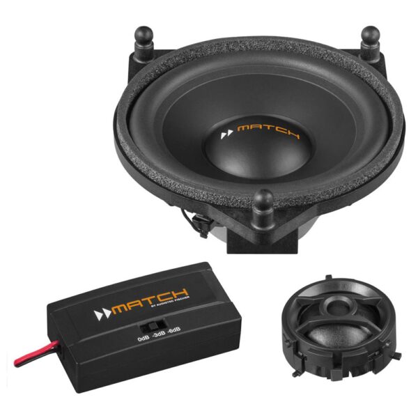 Match UP C42MB-FRT Mercedes 2 Yollu Component Hoparlör Seti