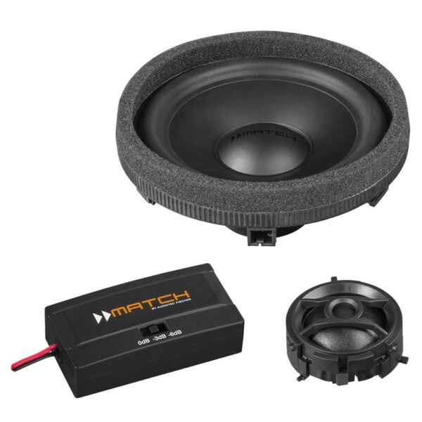 Match Up C42MB-FRT.3 Mercedes 2 Yollu Component Hoparlör Seti