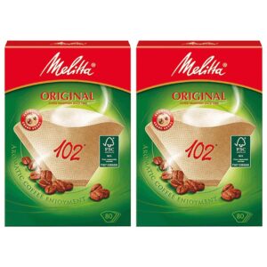 Melitta Classic Brown Aroma Filtre Kağıdı 102/80'li 2'li Paket 160 Adet