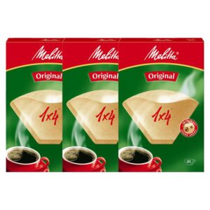 Melitta Classic Brown Filtre Kağıdı 1X4/80'li 3'lü Paket 240 Adet