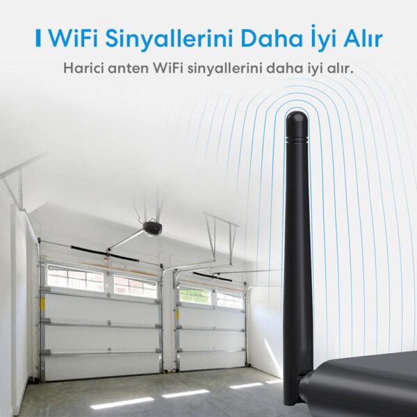 Meross Wi-Fi Uzaktan Kontrollü Akıllı 3 Garaj Kapısı Kontrollü Anahtar - Görsel 4