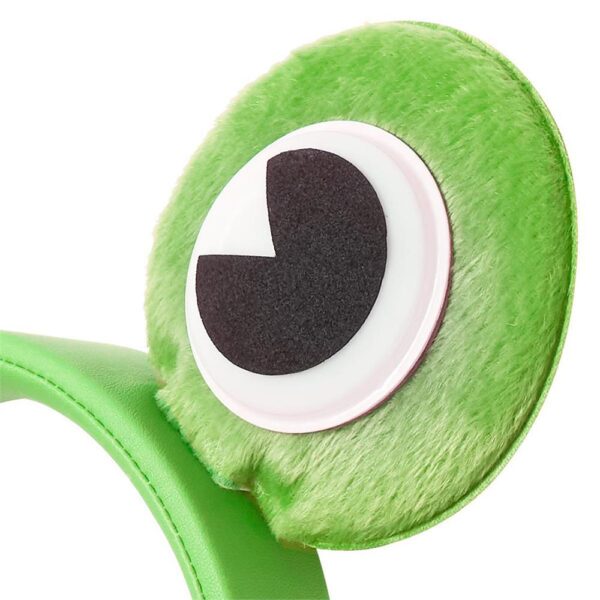 Nedis Freddy Frog Yeşil Çıkarılabilir Aksesuarlı Kulak Üstü Çocuk Kulaklığı - Görsel 6