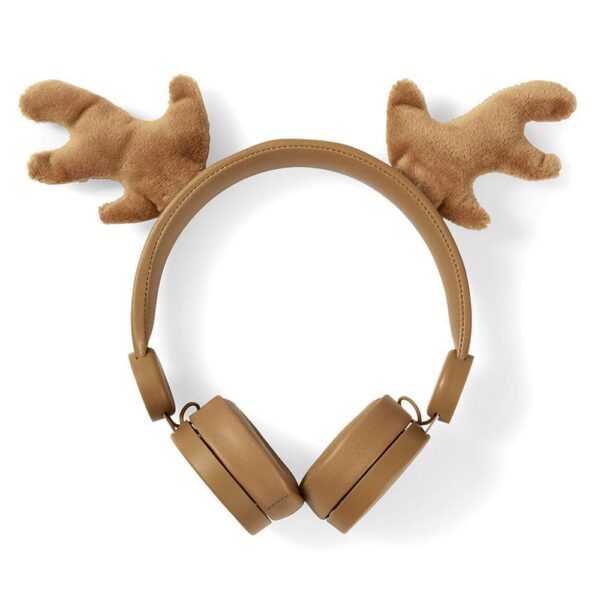 Nedis Rudy Reindeer Kahverengi Çıkarılabilir Aksesuarlı Kulak Üstü Çocuk Kulaklığı - Görsel 2