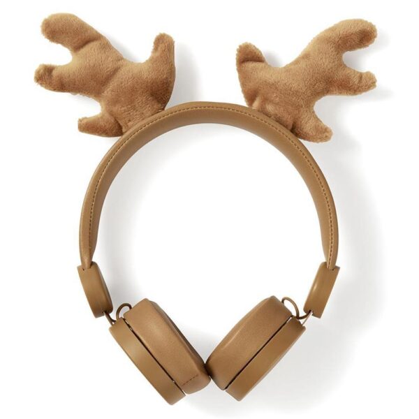Nedis Rudy Reindeer Kahverengi Çıkarılabilir Aksesuarlı Kulak Üstü Çocuk Kulaklığı - Görsel 3