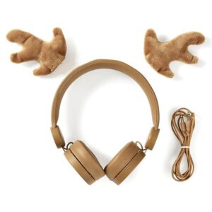 Nedis Rudy Reindeer Kahverengi Çıkarılabilir Aksesuarlı Kulak Üstü Çocuk Kulaklığı - Görsel 5