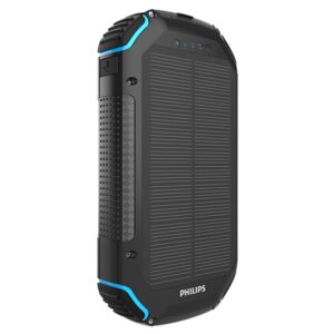 Philips DLP7725N 10.000mAH 2xUSB-A ve 2xUSB-C Girişli Güneş Enerjili Fener Özellikli Powerbank
