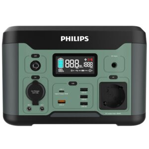 Philips DLP8093CB Siyah AC DC Çıkışlı Taşınabilir Güç Kaynağı 600W - Görsel 3