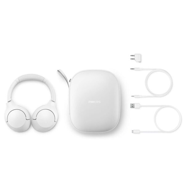 Philips TAH8506WT/00 Beyaz ANC Pro Hi-Res Kulak Üstü Bluetooth Kulaklık - Görsel 5