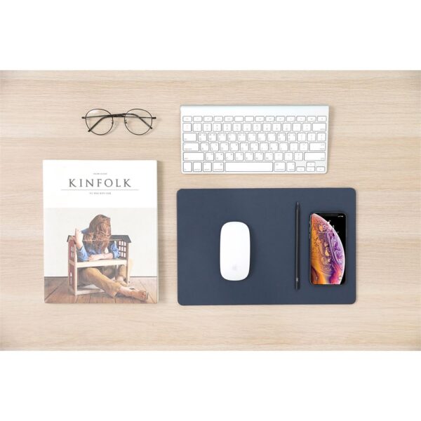 Pout Hands III Pro Gece Mavisi Wireless Hızlı Şarj Özellikli Mouse Pad - Görsel 5