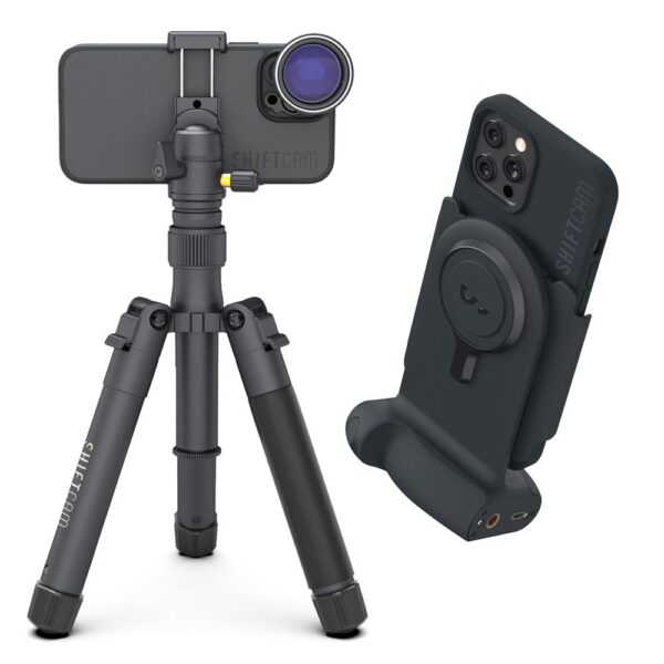 ShiftCam ProGrip - TravelPod Pro Tripod Fotoğraf ve Video Vlog Çekim Seti - Görsel 2