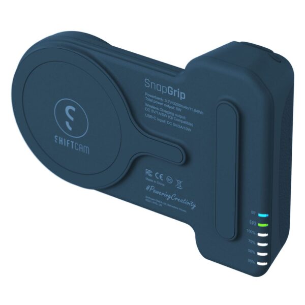 ShiftCam SnapGrip Mavi Magsafe Powerbank Özellikli Fotoğraf Video Çekim Aparatı - Görsel 2