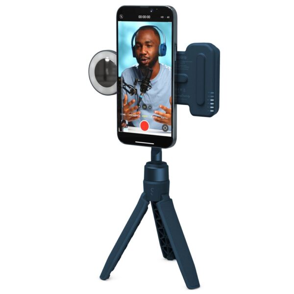 ShiftCam SnapGrip Mavi Magsafe Powerbank Özellikli Fotoğraf ve Video Vlog Combo Çekim Seti - Görsel 8