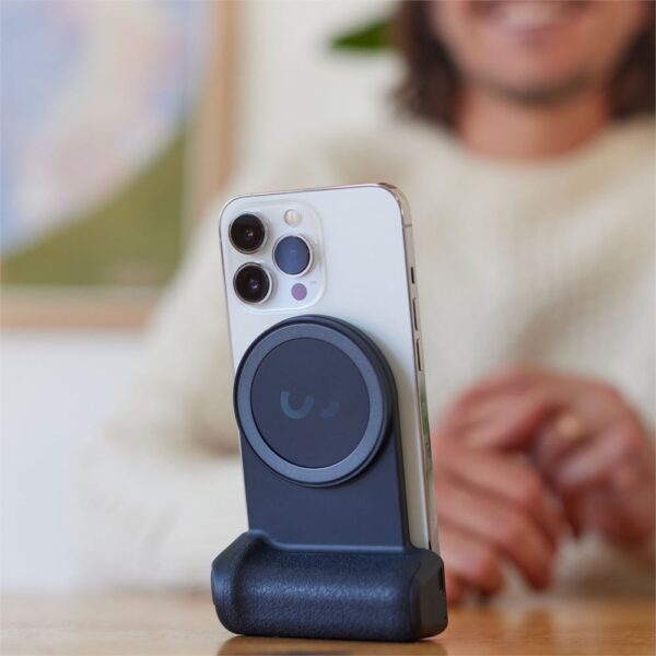 ShiftCam SnapGrip Siyah Magsafe Powerbank Özellikli Fotoğraf ve Video Çekim Aparatı - Görsel 4