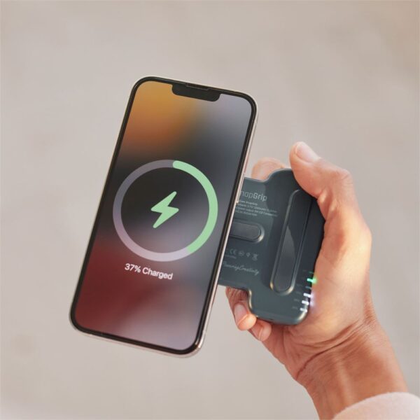 ShiftCam SnapGrip Siyah Magsafe Powerbank Özellikli Fotoğraf ve Video Çekim Aparatı - Görsel 5