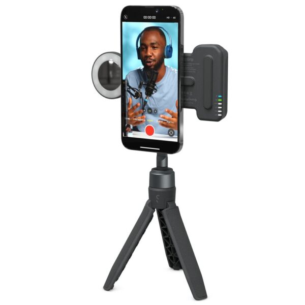 ShiftCam SnapGrip Siyah Magsafe Powerbank Özellikli Fotoğraf ve Video Vlog Combo Çekim Seti - Görsel 7