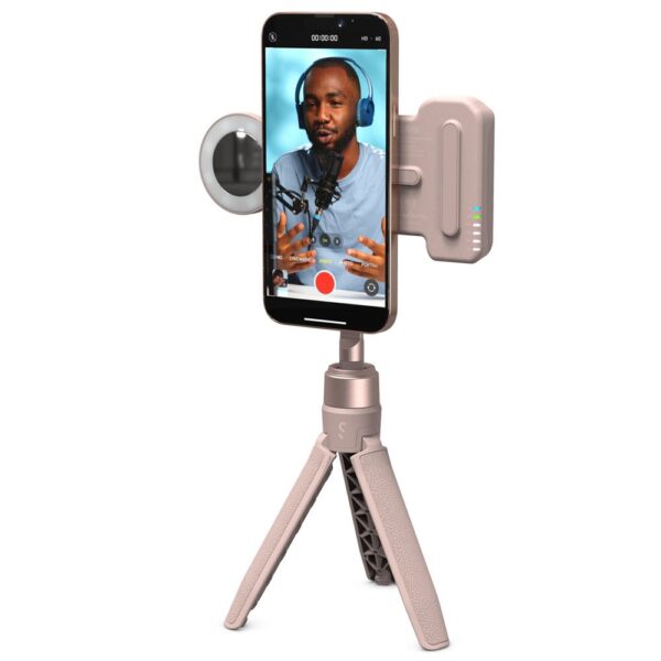 ShiftCam SnapGrip Toz Pembe Magsafe Powerbank Özellikli Fotoğraf ve Video Vlog Combo Çekim Seti - Görsel 7