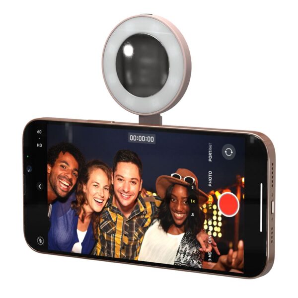 ShiftCam SnapLight Toz Pembe Magsafe Selfie Işığı - Görsel 3