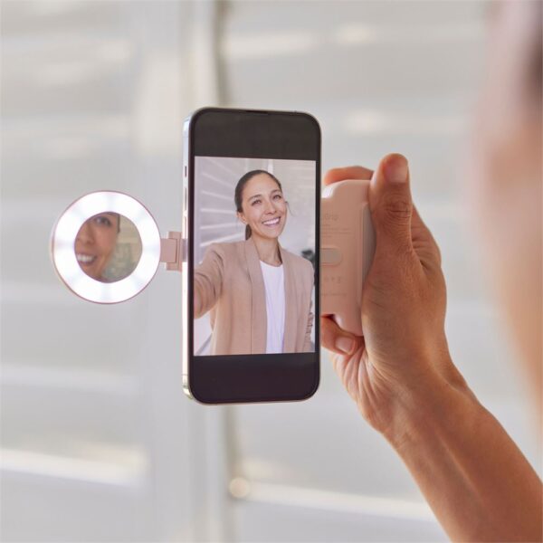 ShiftCam SnapLight Toz Pembe Magsafe Selfie Işığı - Görsel 8