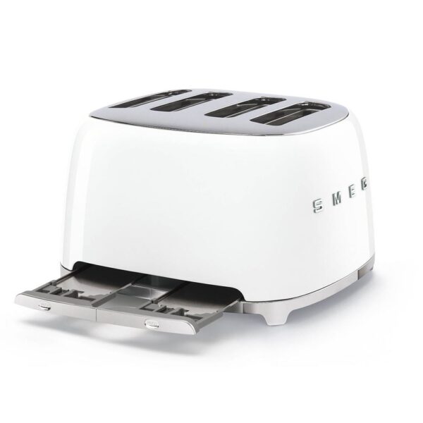 Smeg 1x4 Beyaz Ekmek Kızartma Makinesi - Görsel 4