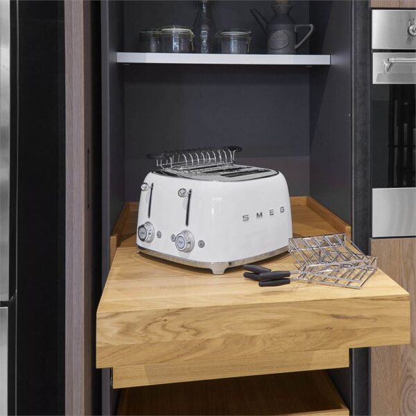 Smeg 1x4 Beyaz Ekmek Kızartma Makinesi - Görsel 6