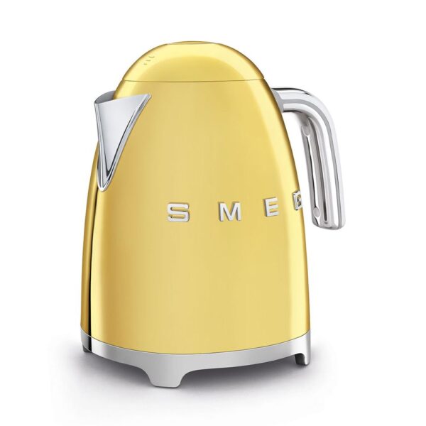 Smeg 50'S Style Special Edition Gold Kettle ve 1x2 Ekmek Kızartma Makinesi Seti - Görsel 2
