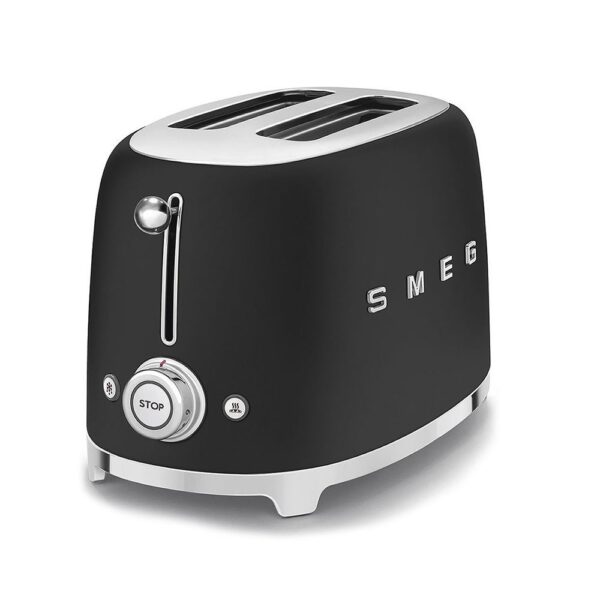 Smeg 50'S Style Special Edition Mat Siyah Kettle ve 1x2 Ekmek Kızartma Makinesi Seti - Görsel 5