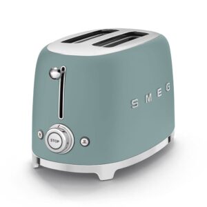 Smeg 50'S Style Special Edition Mat Zümrüt Yeşil Ekmek Kızartma Makinesi