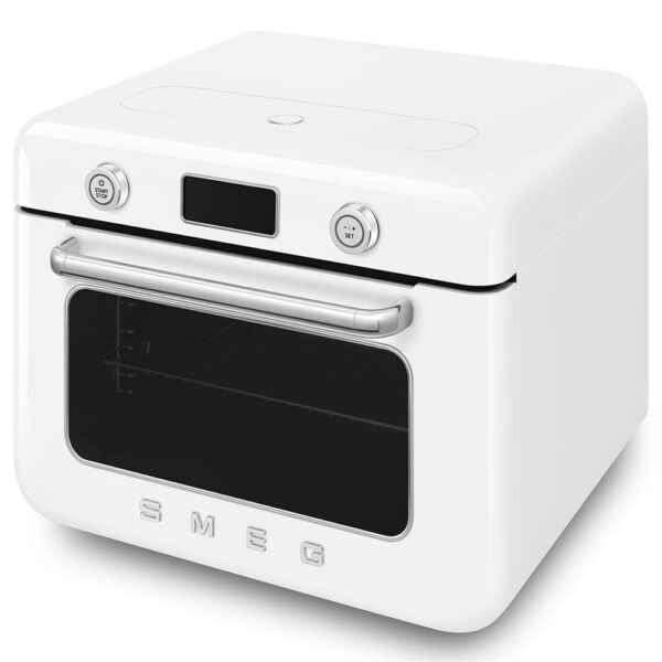 Smeg 50’s Style Beyaz Retro Buharlı Mini Fırın - Görsel 2