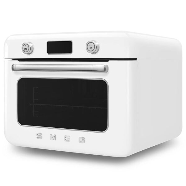Smeg 50’s Style Beyaz Retro Buharlı Mini Fırın - Görsel 3
