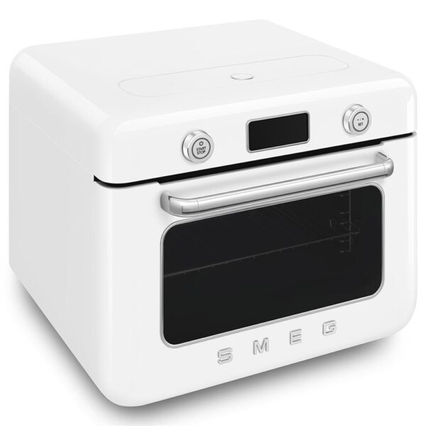 Smeg 50’s Style Beyaz Retro Buharlı Mini Fırın - Görsel 4