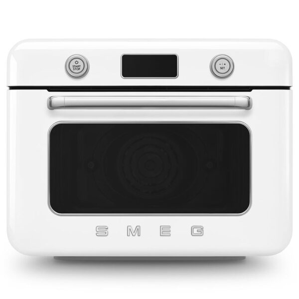 Smeg 50’s Style Beyaz Retro Buharlı Mini Fırın