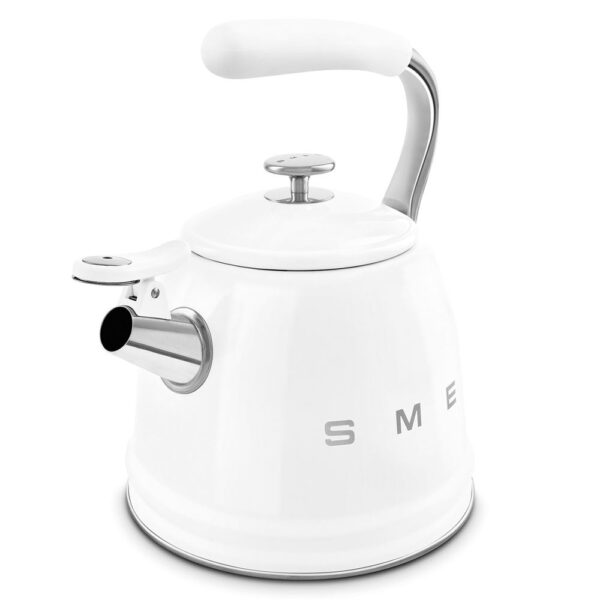 Smeg 50's Style Beyaz Set Üstü Düdüklü Kettle 2.3 lt - Görsel 2