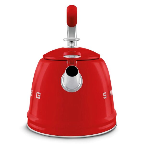 Smeg 50's Style Kırmızı Set Üstü Düdüklü Kettle 2.3 lt - Görsel 6