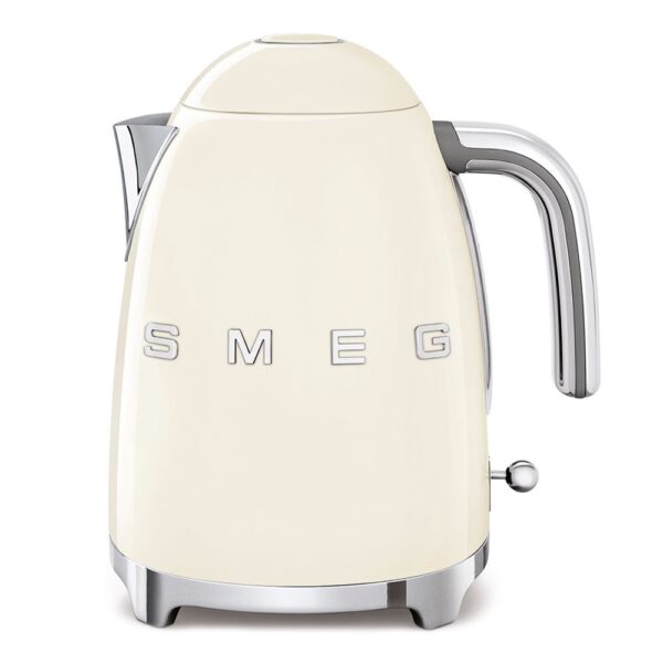 Smeg 50's Style Krem Kettle - 1x2 Ekmek Kızartma Makinesi Ve Filtre Kahve Makine Seti - Görsel 3