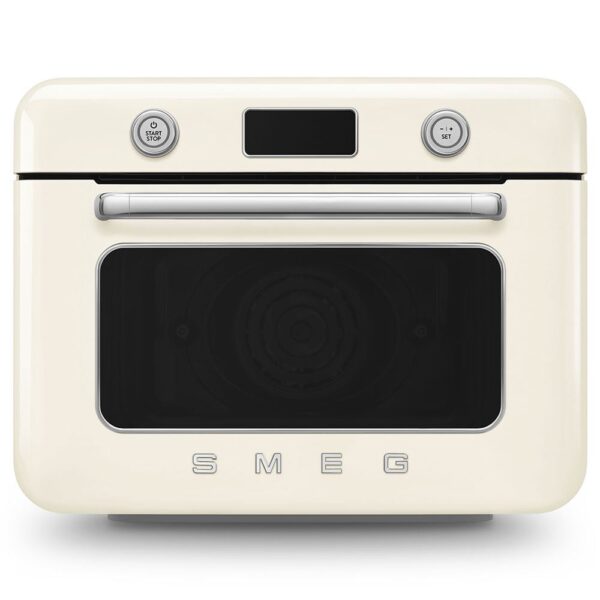 Smeg 50’s Style Krem Retro Buharlı Mini Fırın