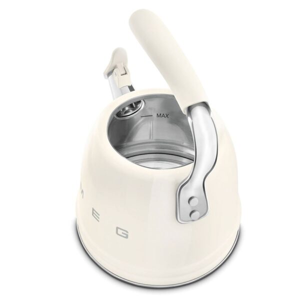 Smeg 50's Style Krem Set Üstü Düdüklü Kettle 2.3 lt - Görsel 3