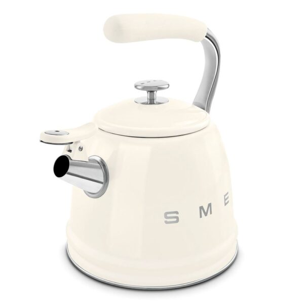 Smeg 50's Style Krem Set Üstü Düdüklü Kettle 2.3 lt - Görsel 4