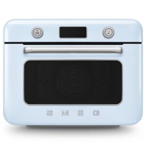 Smeg 50’s Style Pastel Mavi Retro Buharlı Mini Fırın