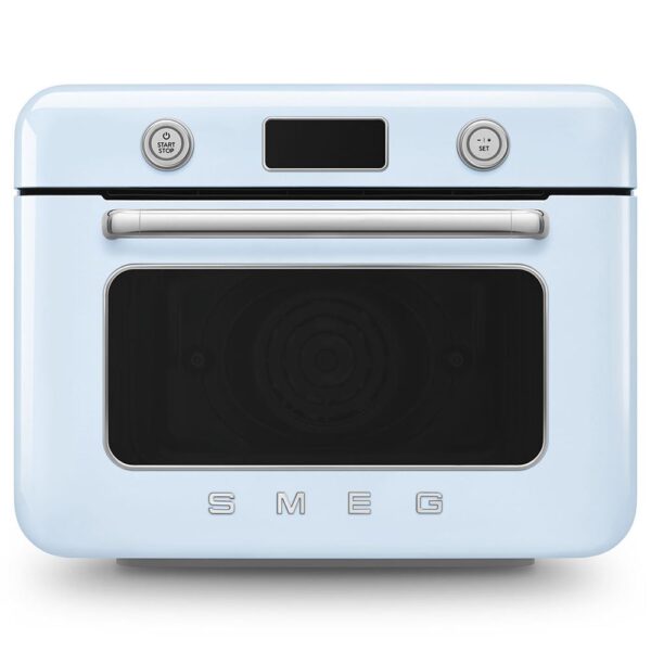 Smeg 50’s Style Pastel Mavi Retro Buharlı Mini Fırın