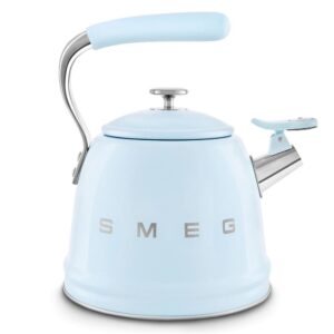 Smeg 50's Style Pastel Mavi Set Üstü Düdüklü Kettle 2.3 lt