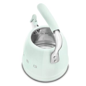 Smeg 50's Style Pastel Yeşil Set Üstü Düdüklü Kettle 2.3 lt - Görsel 3
